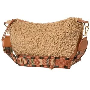 Urban Originals Dance soft Sherpa bag with two straps.  NWT